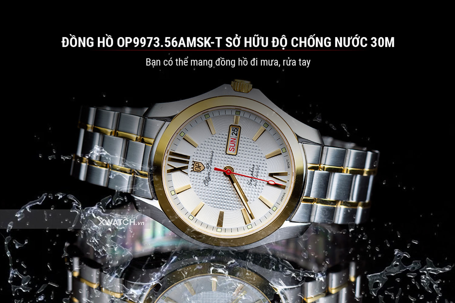 Đồng hồ Olym Pianus OP9973.56AMSK-T