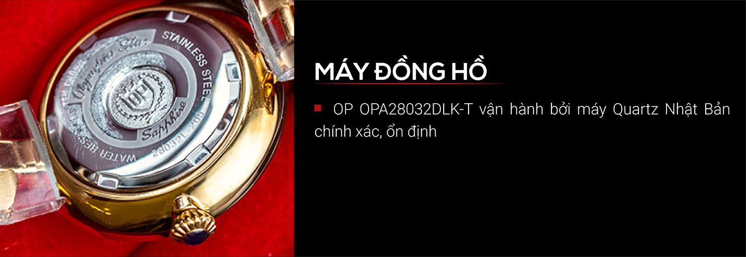 Đồng hồ Olympia Star OPA28032DLK-T