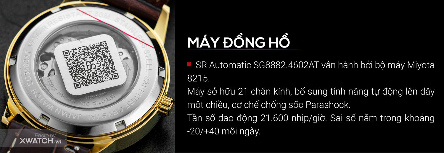 Đồng hồ SRWatch SG8882.4602AT