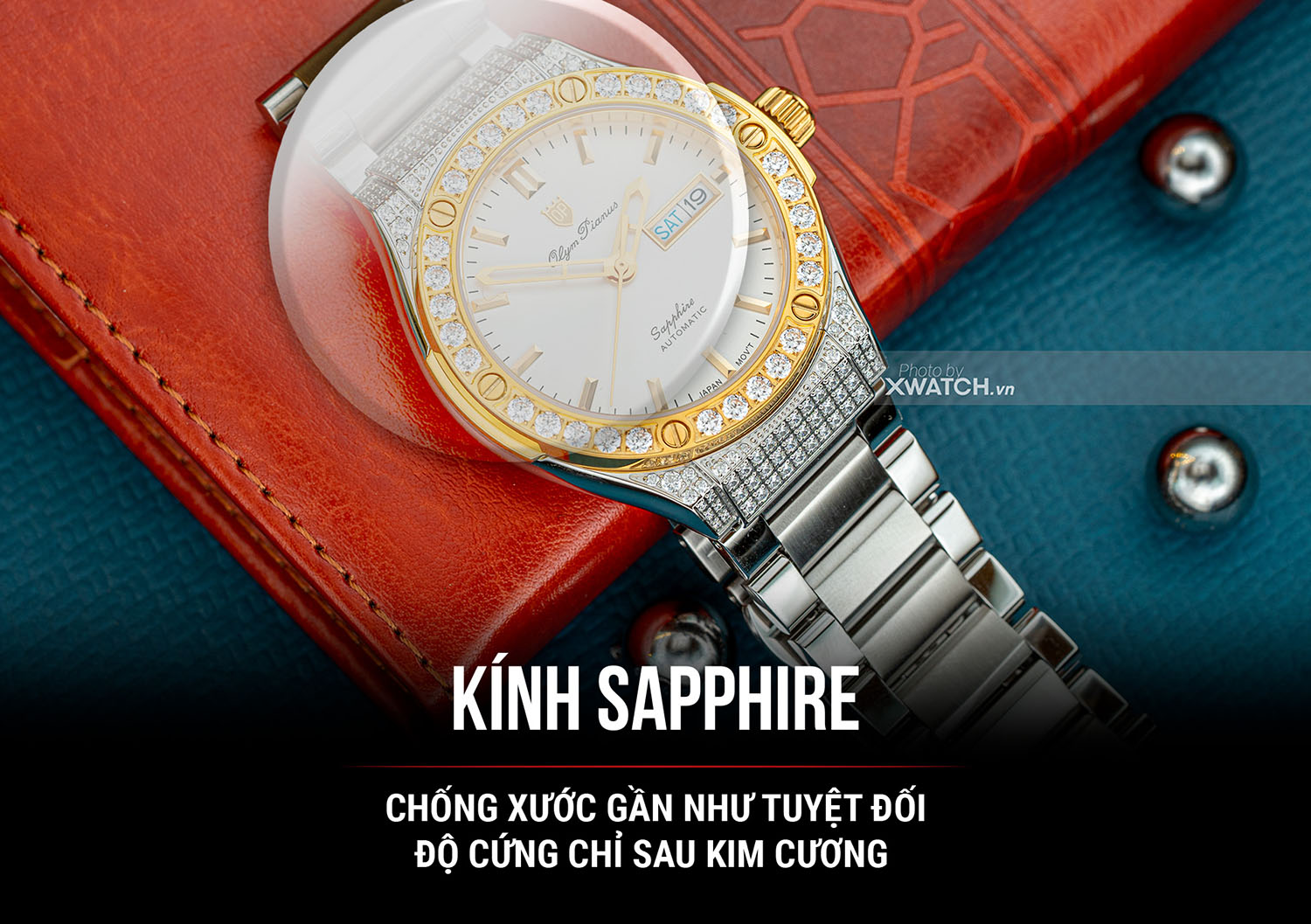 Đồng hồ Olym Pianus OP990-45ADDGSK-T