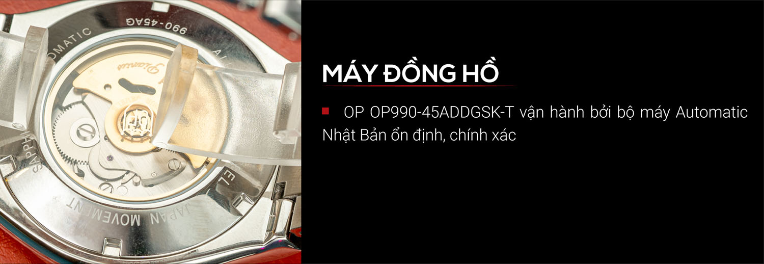 Đồng hồ Olym Pianus OP990-45ADDGSK-T