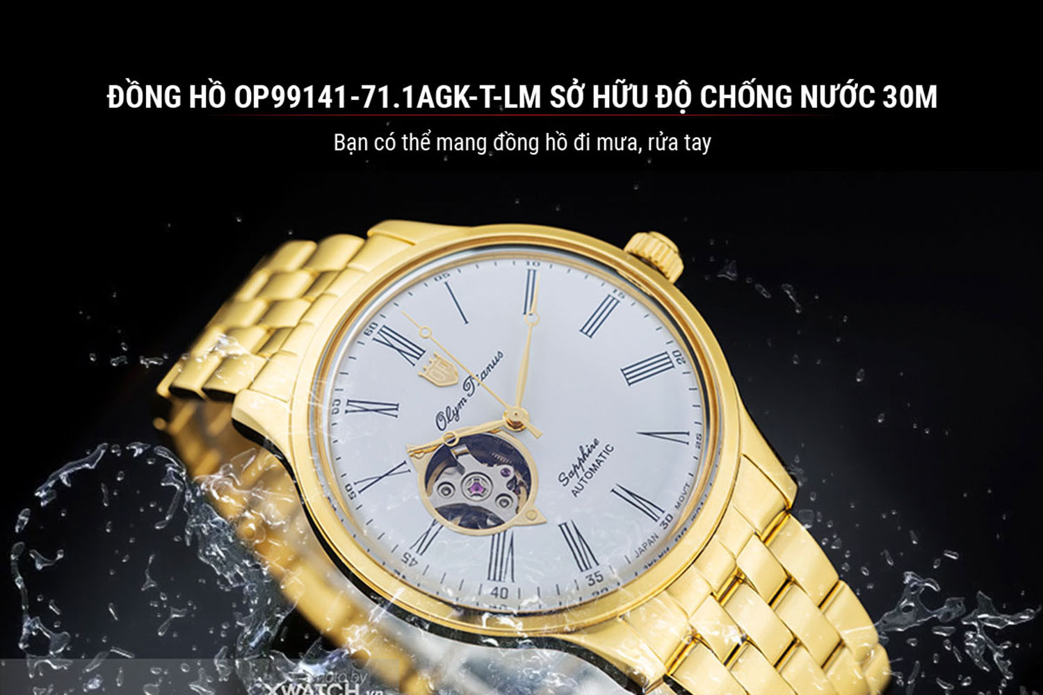 Đồng hồ Olym Pianus OP99141-71.1AGK-T-LM