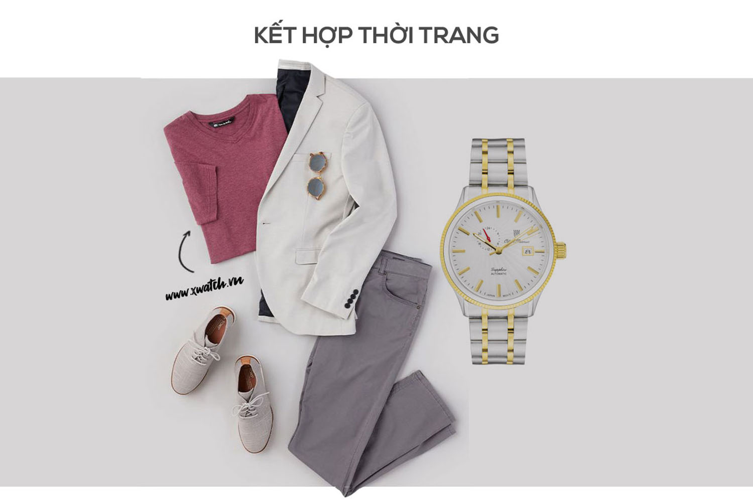 Đồng hồ Olym Pianus OP995.7AGSK-T