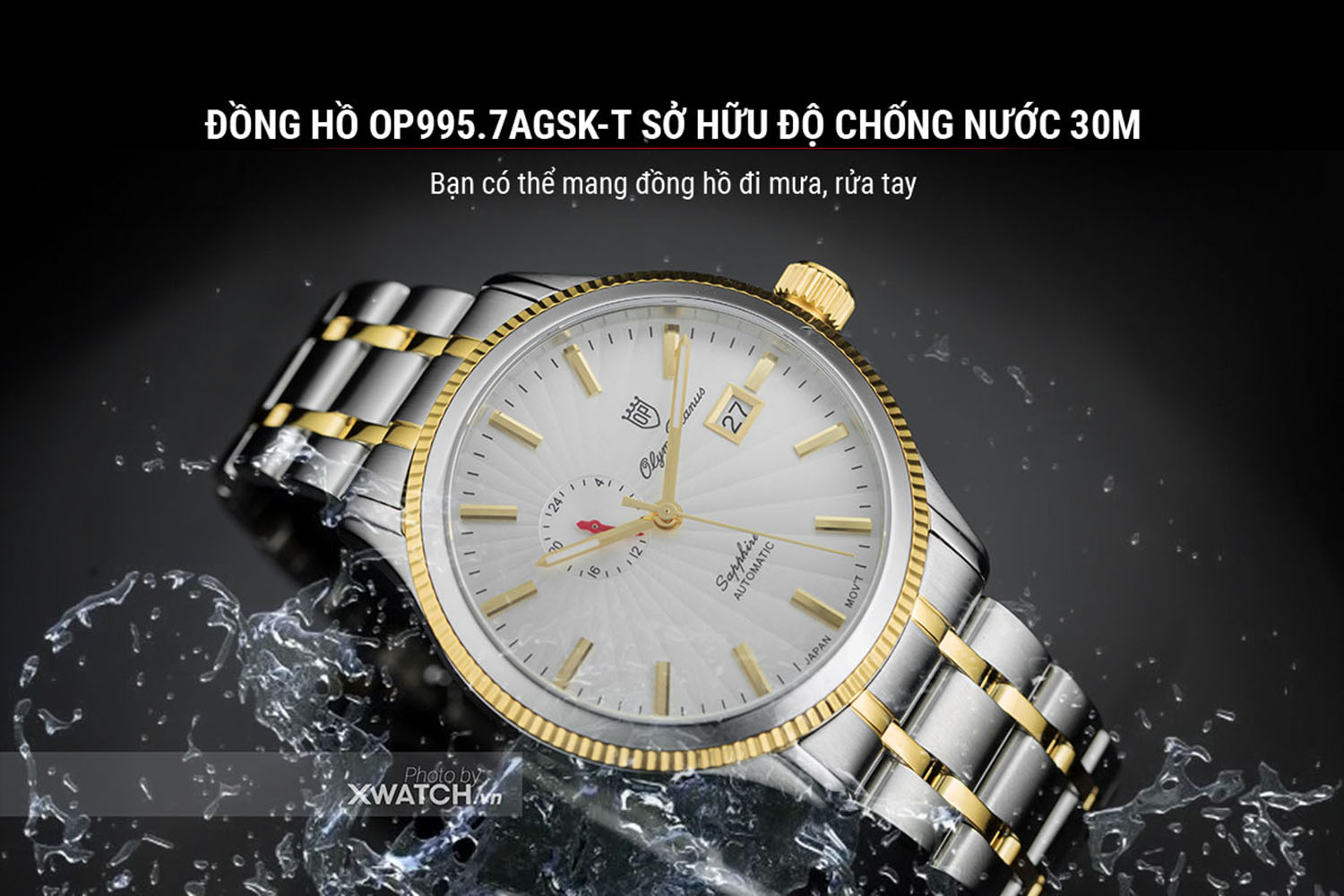 Đồng hồ Olym Pianus OP995.7AGSK-T