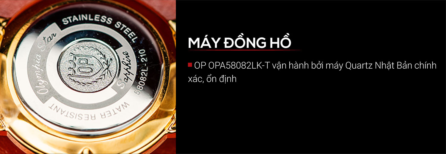 Đồng hồ OlymPia Star OPA58082LK-T