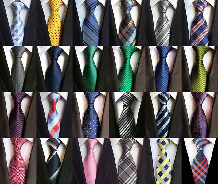 Cà vạt nam nhiều màu