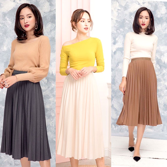 Váy maxi cho nữ béo bụng