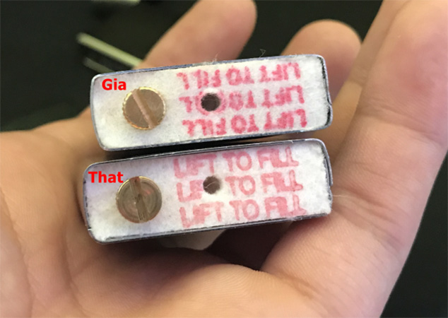 Cách kiểm tra hộp quẹt Zippo thật giả