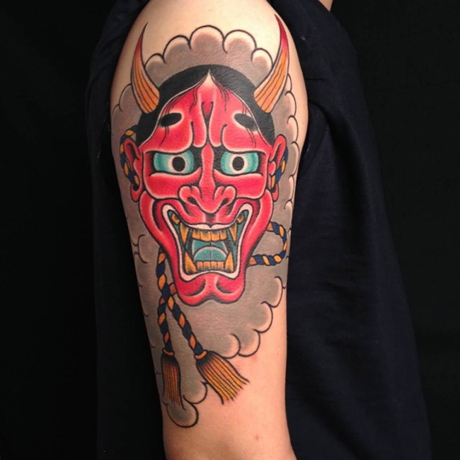 Ý nghĩa hình xăm mặt quỷ trong nghệ thuật xăm hình  Owl Ink Studio  Xăm  Hình Nghệ Thuật
