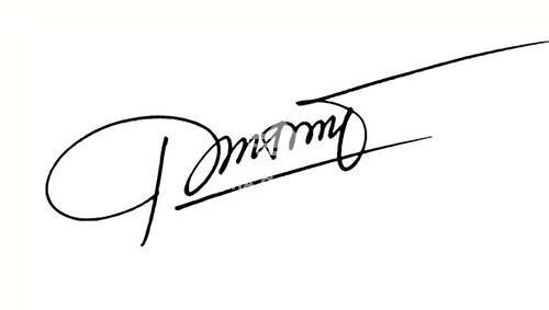 Chữ ký hợp với người mệnh Mộc