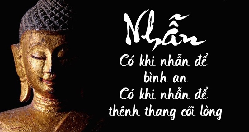 Biết nhẫn nhịn, kiềm chế