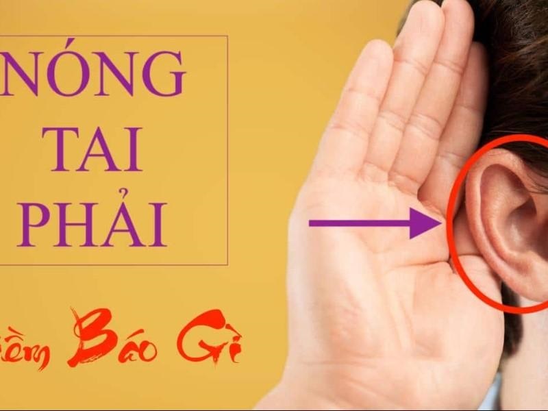 Giải mã hiện tượng nóng tai phải vào các khung giờ