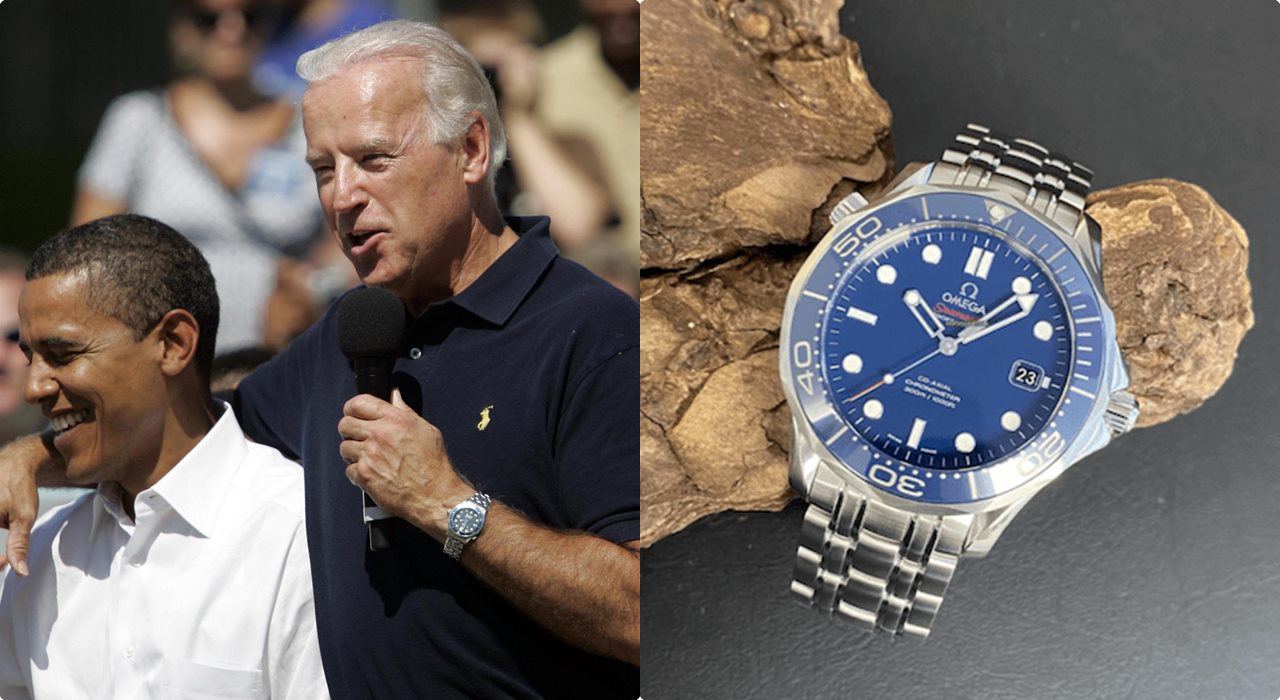 Nhắc đến đồng hồ của tổng thống Joe Biden không thể không nhắc đến chiếc Omega Seamaster