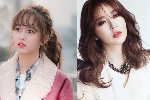 Tóc ngắn uốn lượn sóng nước kết hợp mái xoăn là kiểu tóc biến tấu hoàn hảo