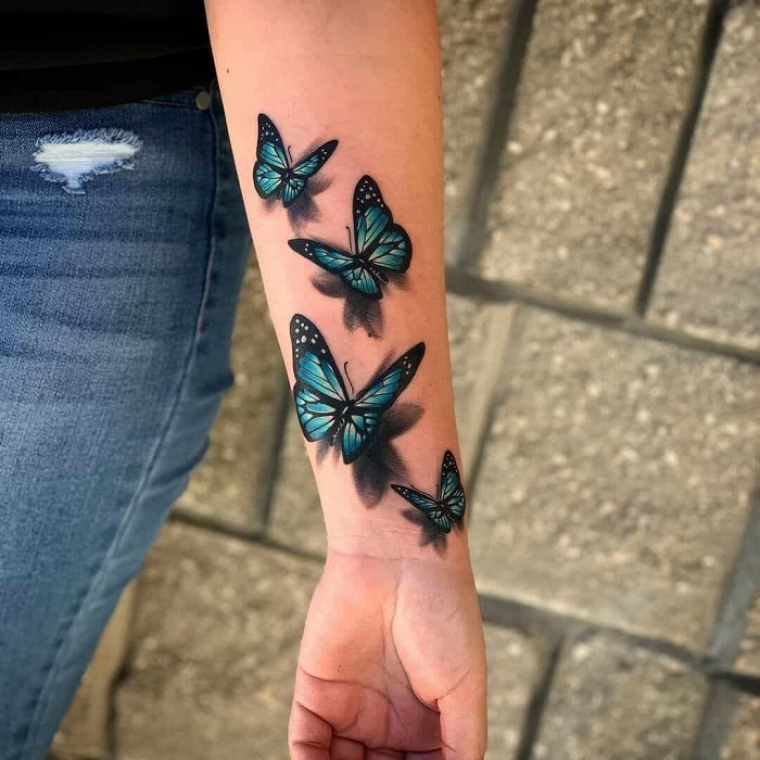 Mẫu hình xăm con bướm tuyệt đẹp... - Đỗ Nhân Tattoo Studio | Facebook