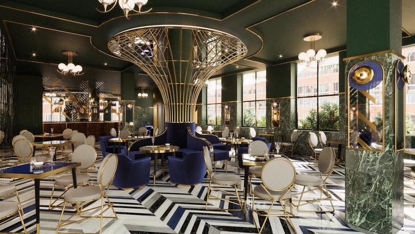 De Vu Pastry & Restaurant là quán cafe đẹp với không gian cổ điển ấm áp