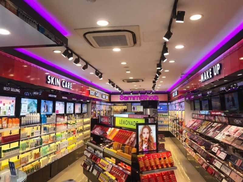 Sammi shop là chuỗi siêu thị mỹ phẩm hàng đầu cho giới trẻ