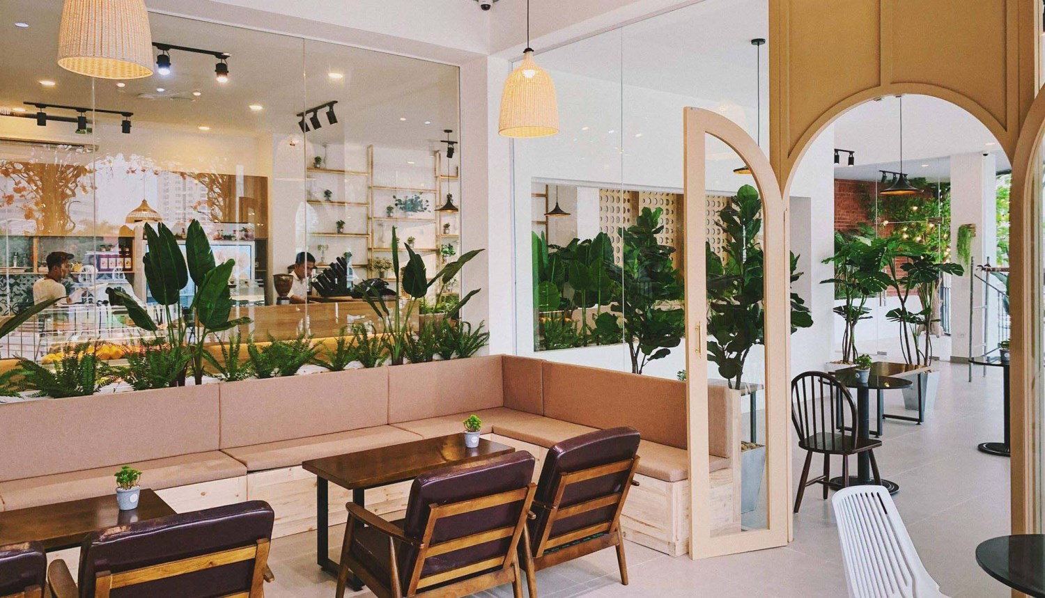 Quán Lofita Cafe sẽ làm bạn bị thu hút bởi không gian với thiết kế đương đại và được trang trí vô cùng tỉ mẩn