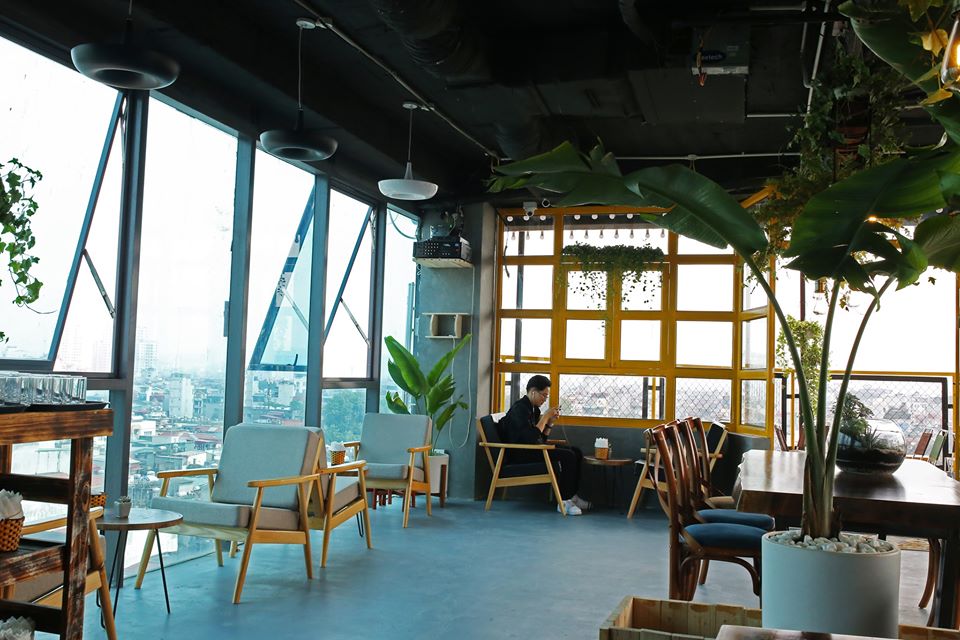 Sam Rooftop Coffe là quán cafe sân thượng hot nhất Hà Nội