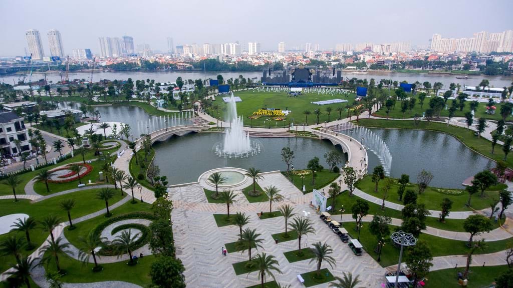 Central Park là công viên Bình Thạnh được thiết kế đẹp nhất Thành phố Hồ Chí Minh