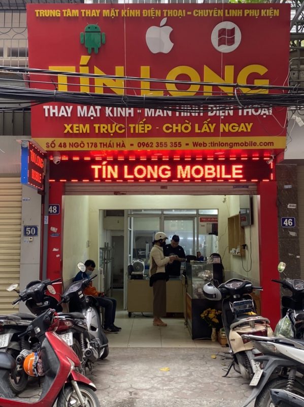 Cửa hàng sửa điện thoại Tín Long Mobile