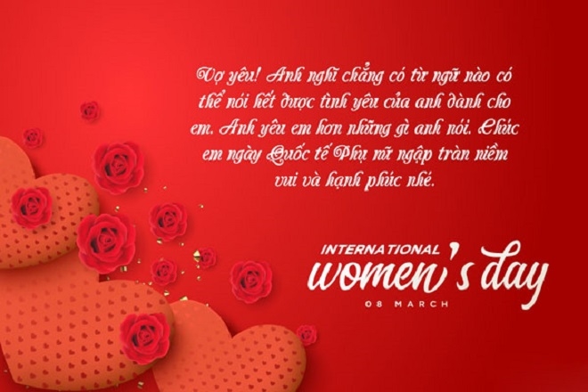 Thiệp chúc mừng ngày 8/3