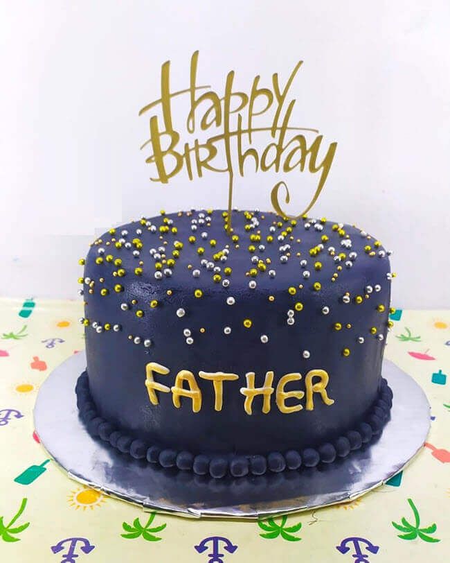 Bánh sinh nhật cho cha đơn giản