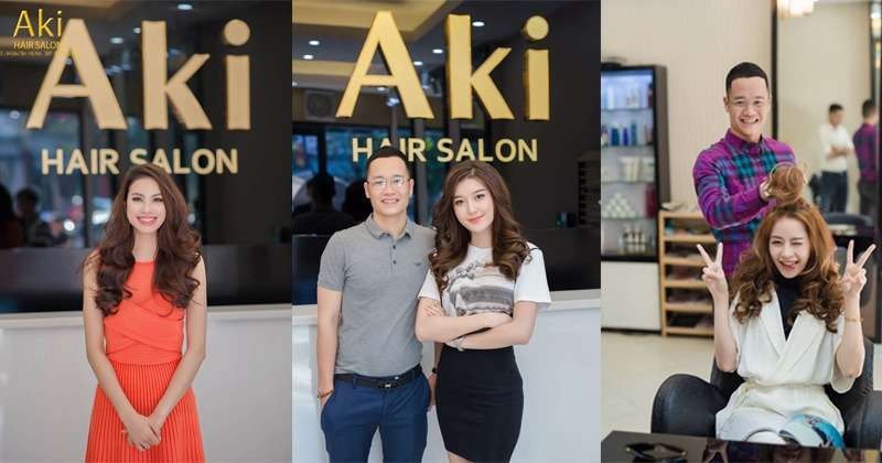 Aki Hairdressing Salon là một trong những địa chỉ làm tóc nữ đẹp ở Hà Nội