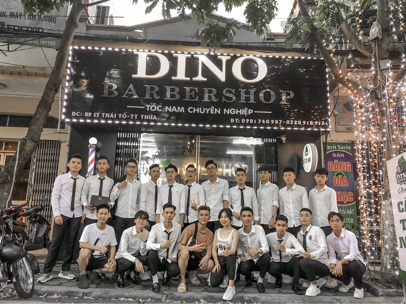 Tiệm cắt tóc nam Dino Barershop có sức ảnh hưởng lớn đối với quý ông ở Hà Nội