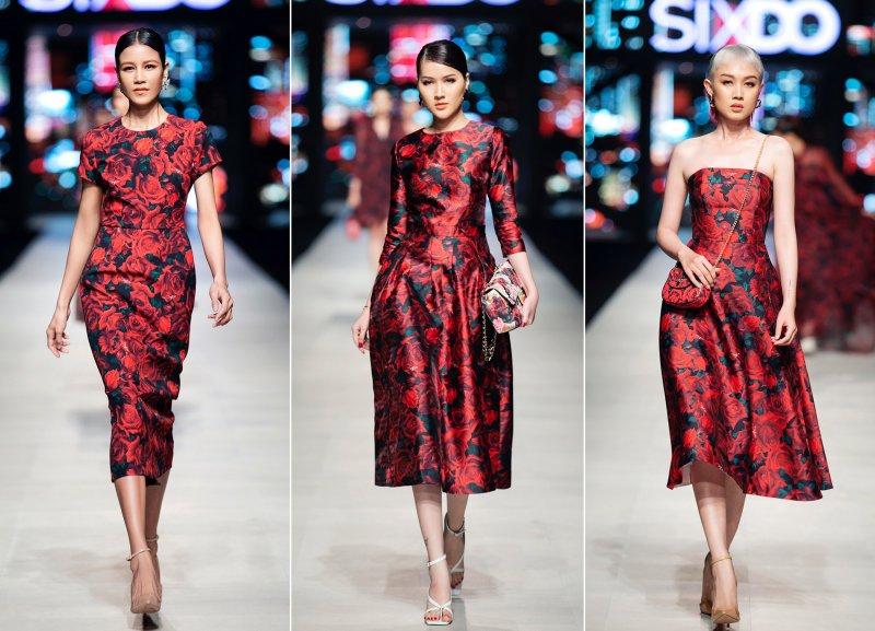 Những mẫu váy đỏ thời trang đến từ SIXDO