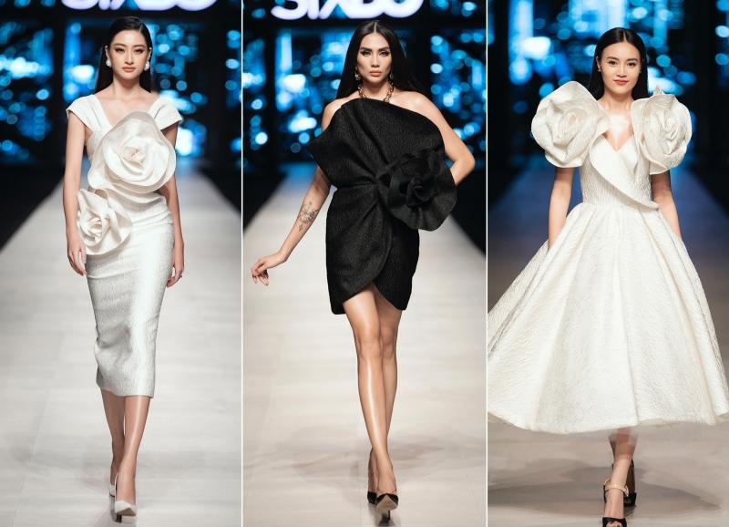 Kỹ thuật draping được NTK Đỗ Mạnh Cường áp dụng trong các sáng tạo cho SIXDO