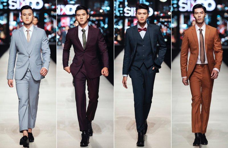 Các mẫu nam diện trang phục SIXDO trên sàn runway