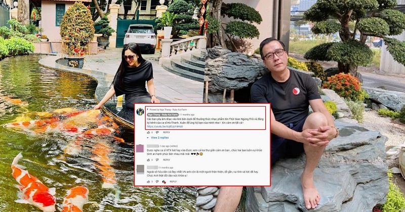 Đời tư ồn ào của Vua Cá Koi Thắng Ngô