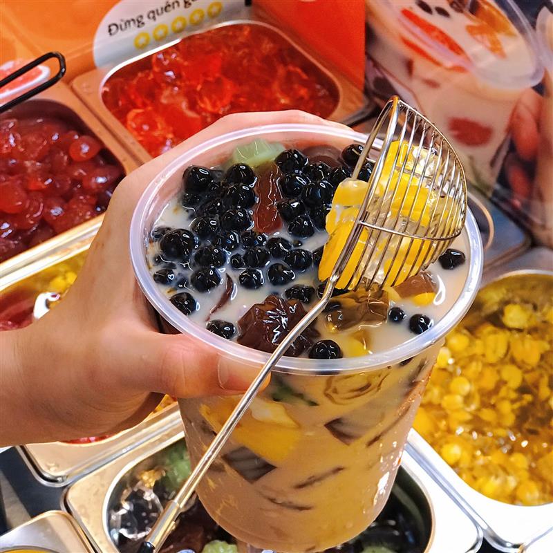 Thành phần của trà sữa