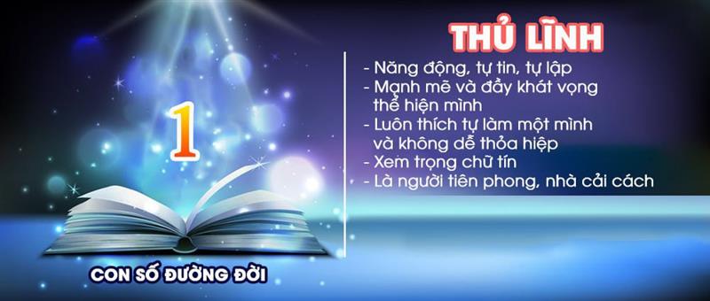 Đường đời của người mang thần số học số 1 như thế nào