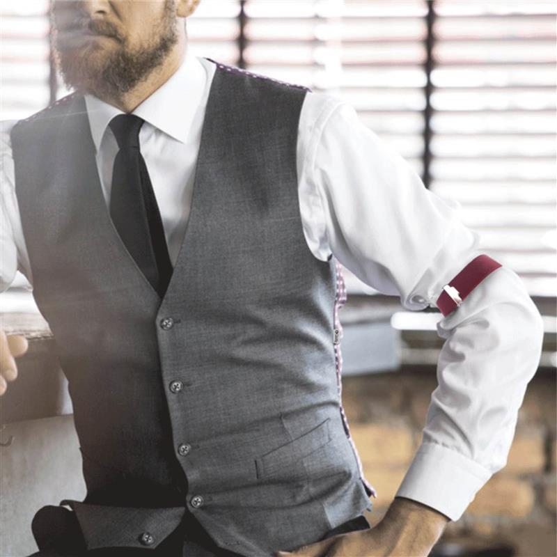 Cách xắn tay áo sơ mi nam kiểu Garter