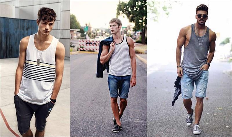 Kết hợp áo tank top với phụ kiện khác