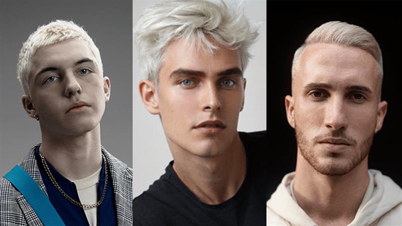Top 20+ màu tóc bạch kim nam được yêu thích năm 2022