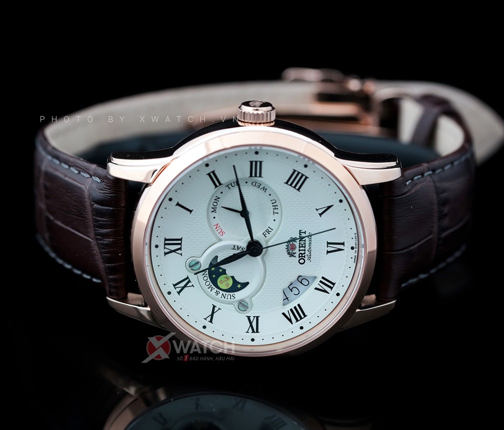 Đồng hồ nam hàng hiệu Orient Sun and Moon