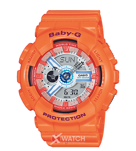 Đồng hồ Casio g shock nữ BA-110SN-4ADR dong ho casio g shock nu BA-110SN-4ADR