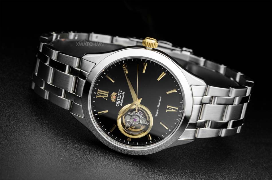 đồng hồ đeo tay orient automatic dây kim loại