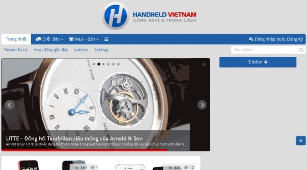 Handheld.vn - Diễn đàn hỏi đáp về đồng hồ chính hãng