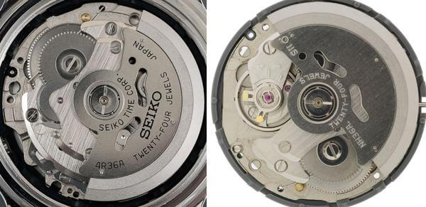 Đánh giá máy đồng hồ Seiko 4R36 automatic mov't - Kiến thức đồng hồ