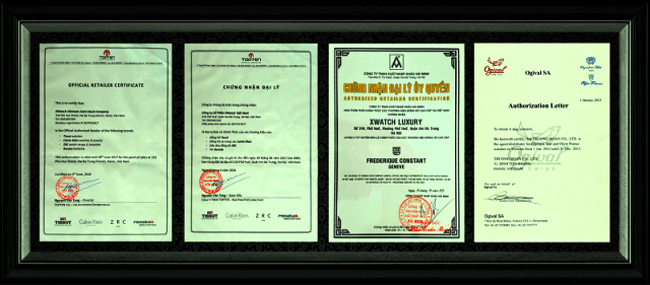 xwatch luxury chung nhan