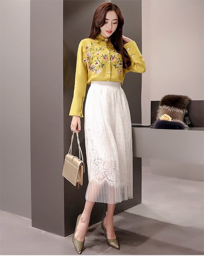 ao so mi nu han quoc dep ao so mi nu han quoc dep