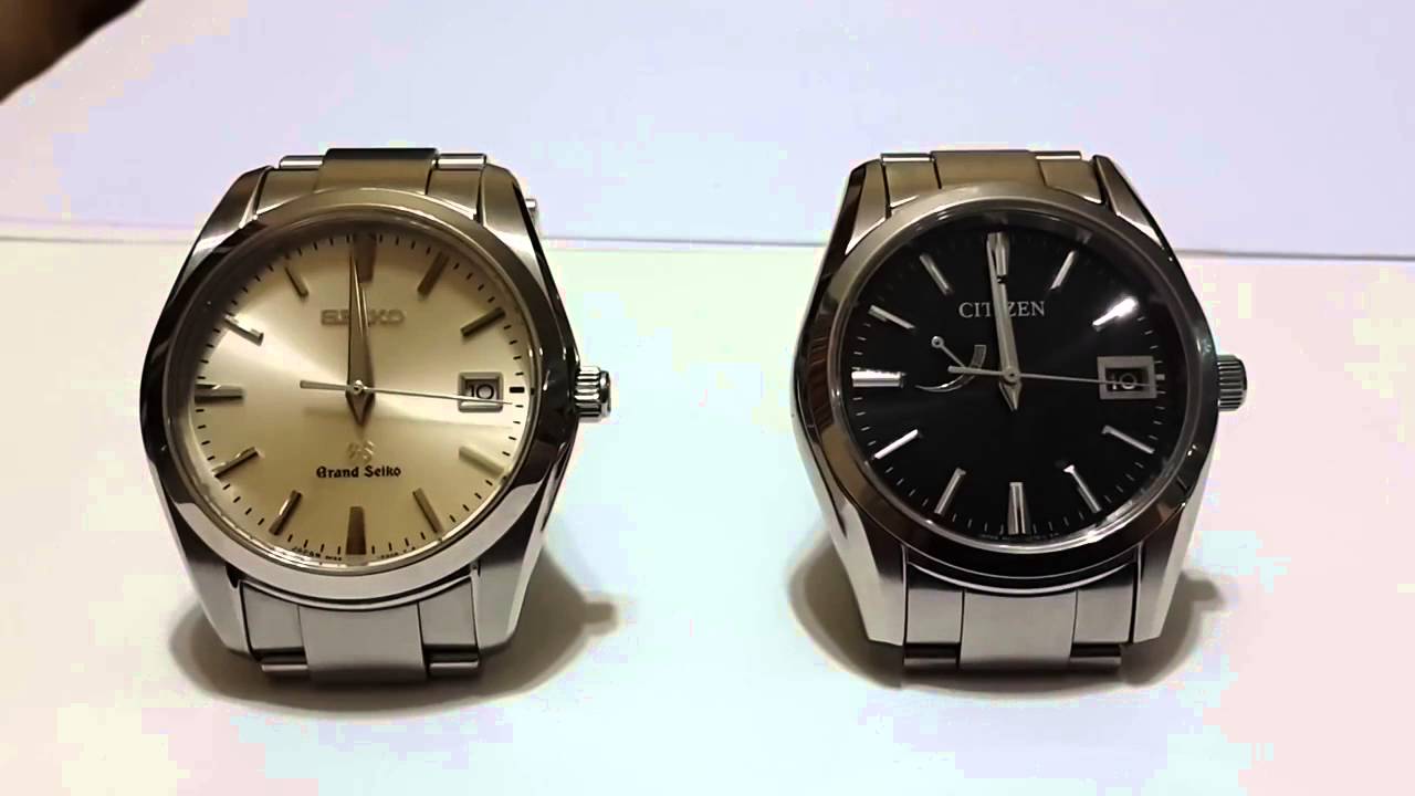 Nên mua đồng hồ Citizen hay Seiko - Ngôi vương sẽ thuộc về ai?